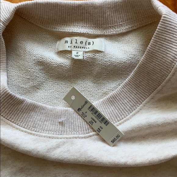 Madewell Cropped Sweatshirt - Picture 3 of 3